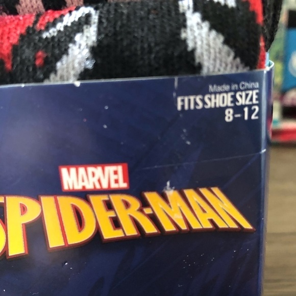 Marvel Spider-man Casual crew socks 6 pairs - Picture 2 of 7